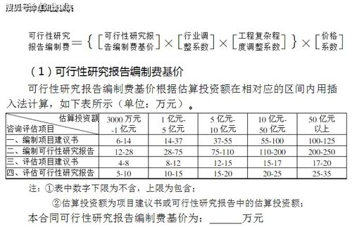 全过程工程咨询服务设计 项目策划与公关服务的领域项目及费用标准参考